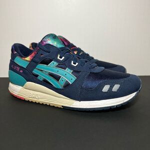 Womens ASICS Gel Lyte III Latino Bay Low Top Sneakers / Size 8